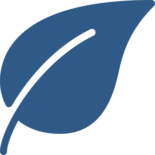 Icon of a house representing ample green space