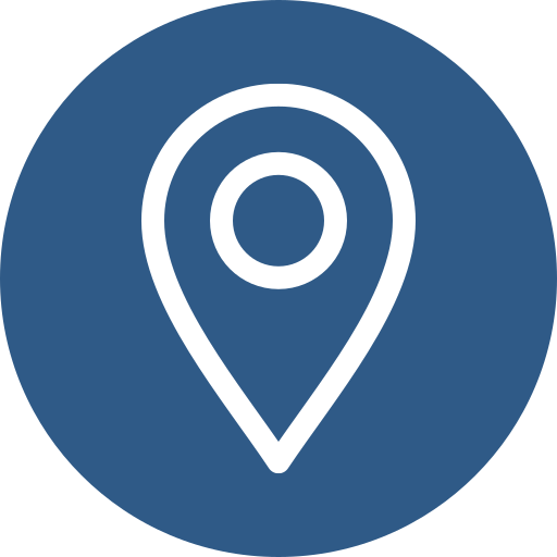 Icon of a house representing excellent location