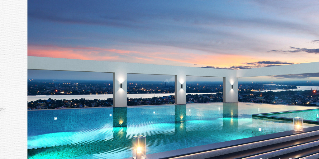 Hover image for infinity edge swimming pool